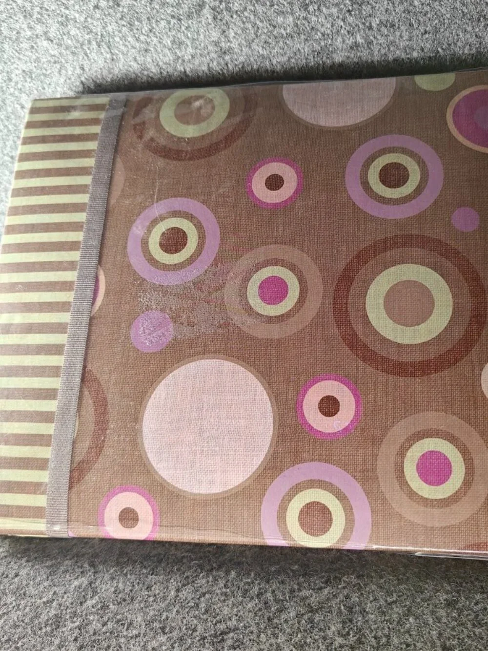 Pre‑Designed 9x8 Scrapbook Album Memory Book Baby Boy Theme NEW